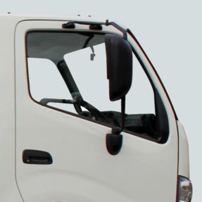 side view of cab door